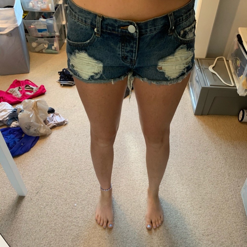 low rise by the way shorts